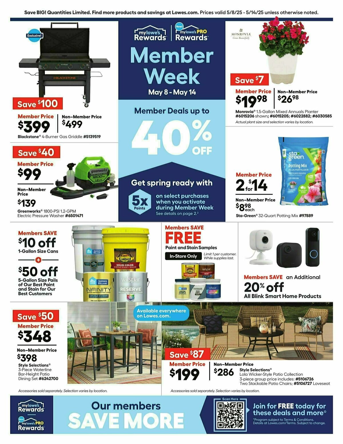 Lowe's Weekly Ad from May 8