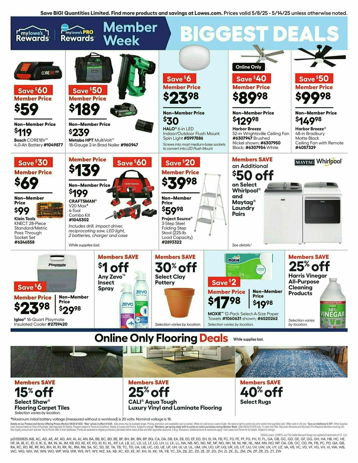 Lowe's Weekly Ad from May 8