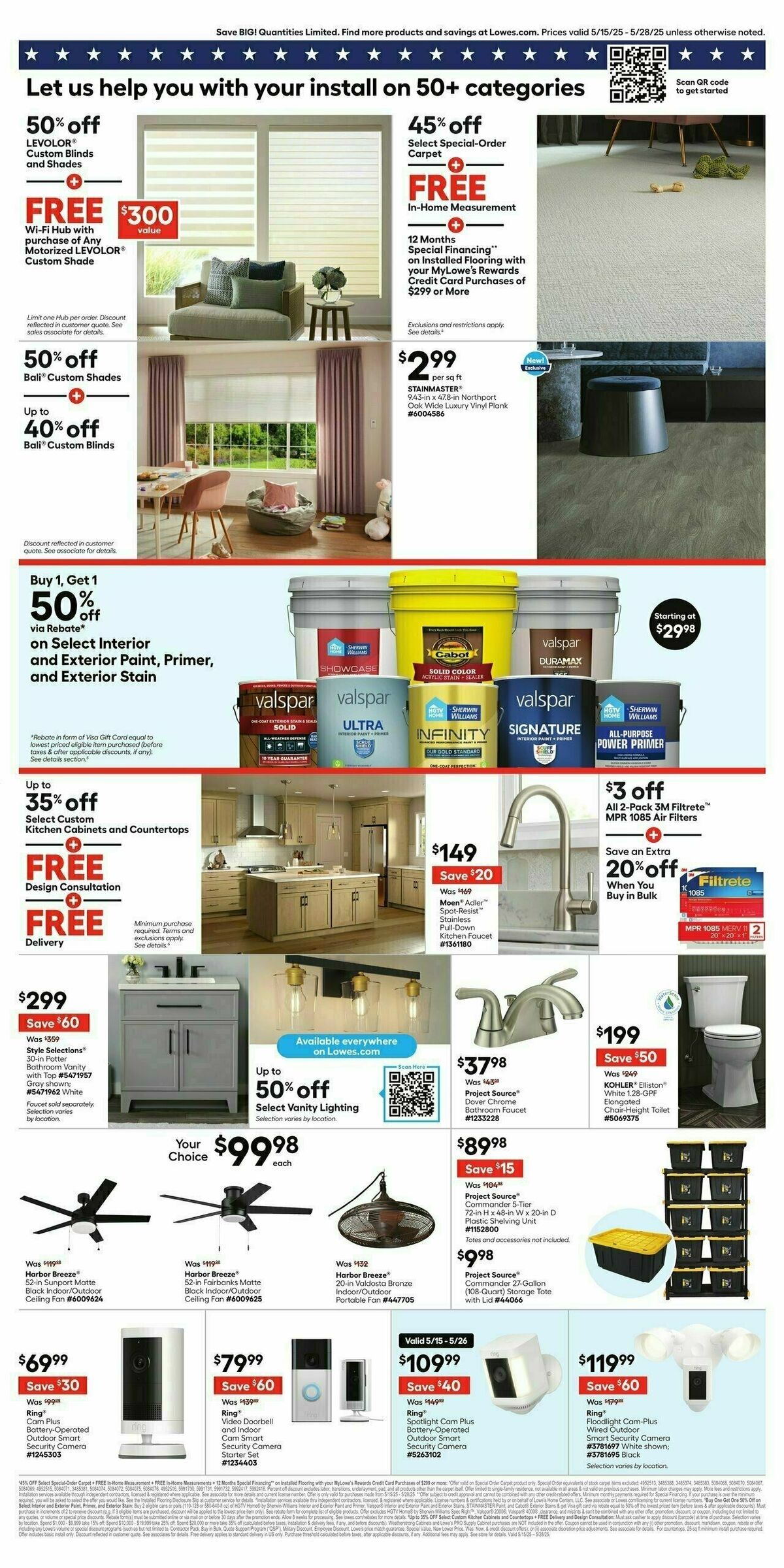 Lowe's Weekly Ad from May 15