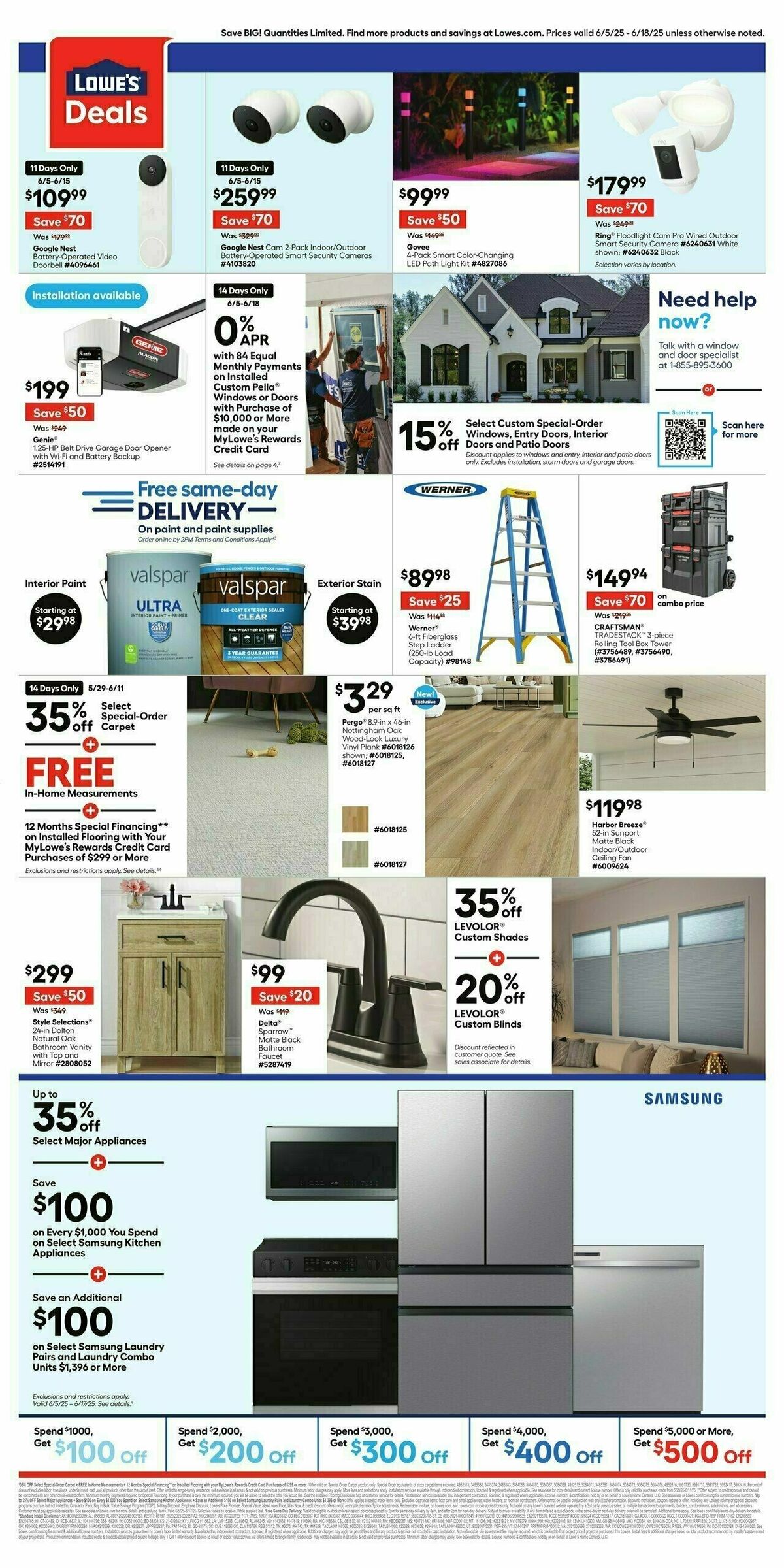 Lowe's Weekly Ad from June 5