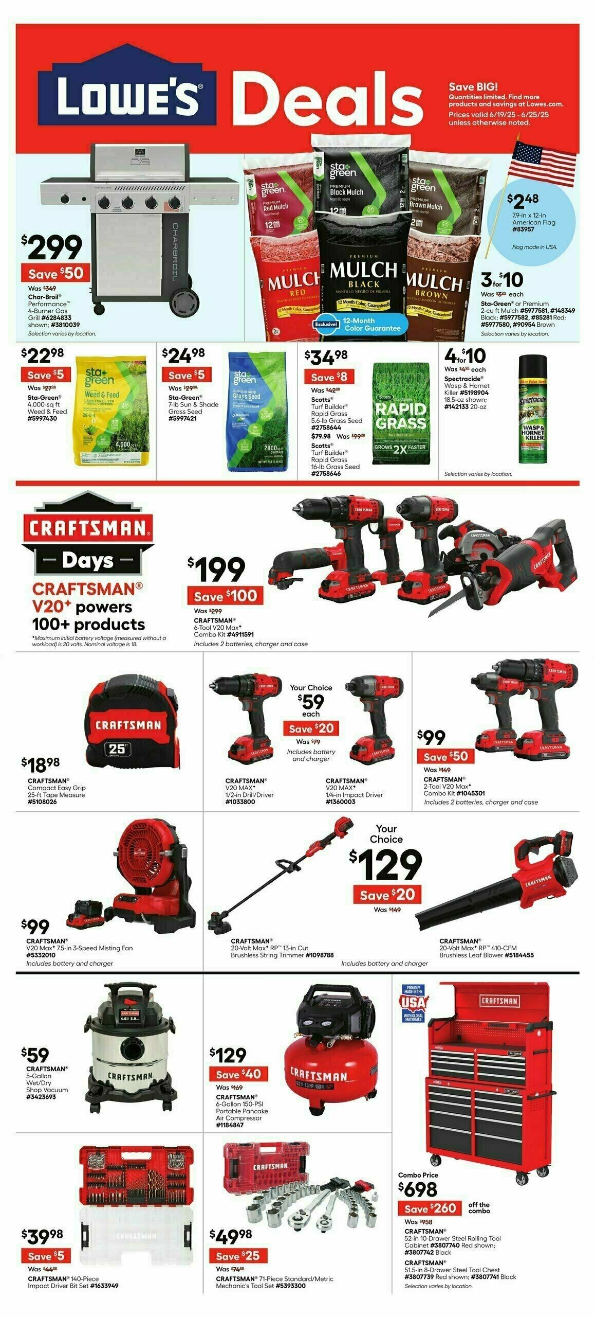 Lowe's Weekly Ad from June 19
