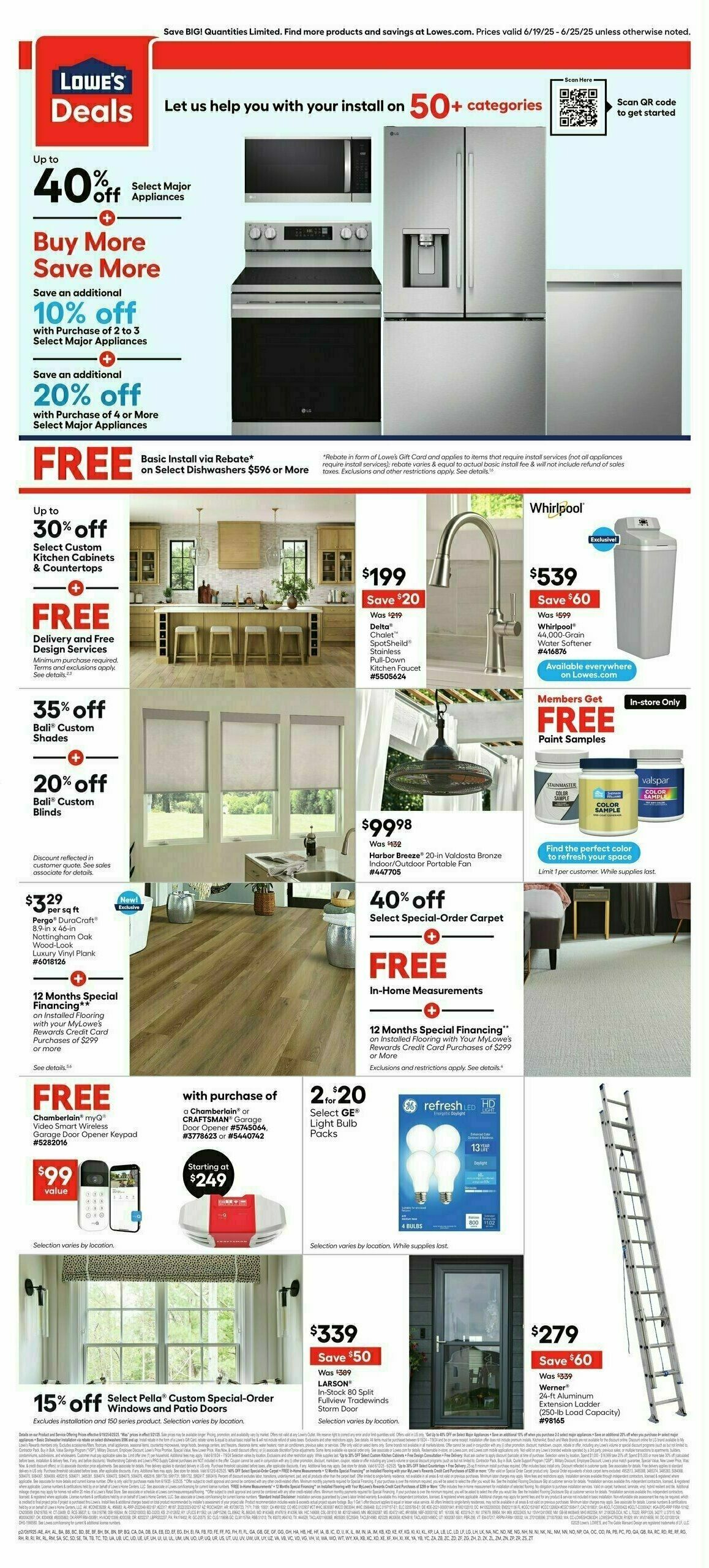 Lowe's Weekly Ad from June 19