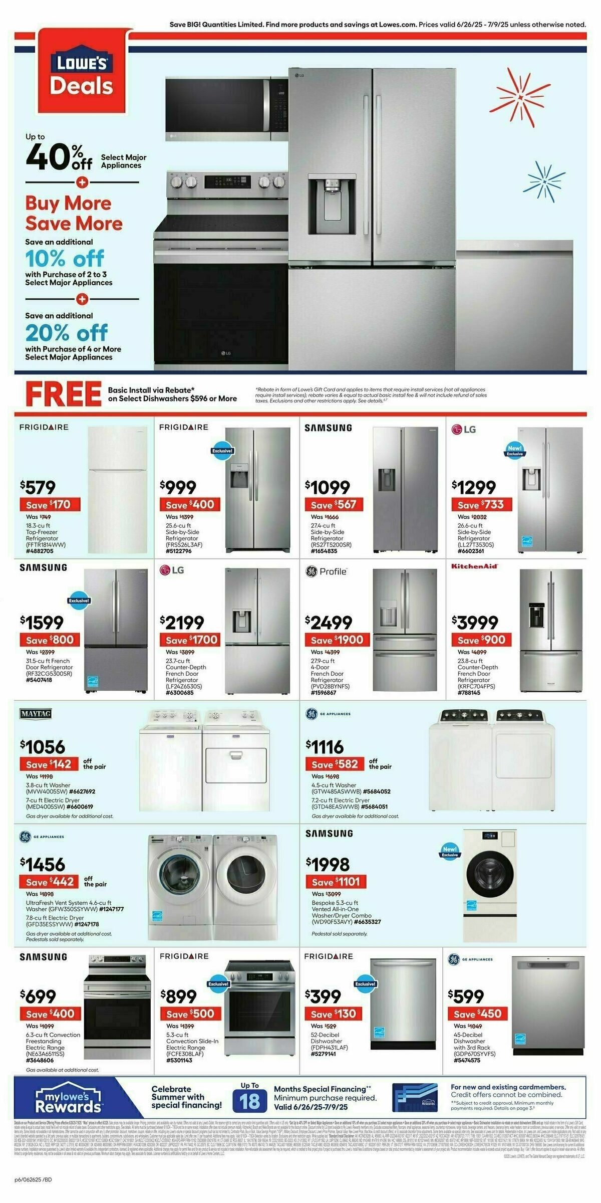 Lowe's Weekly Ad from June 26