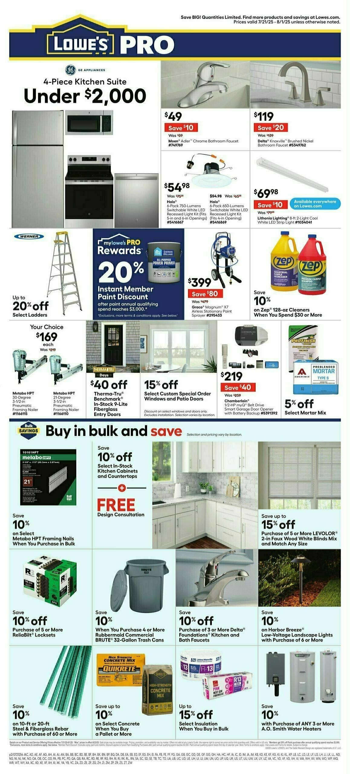 Lowe's Weekly Ad from July 21