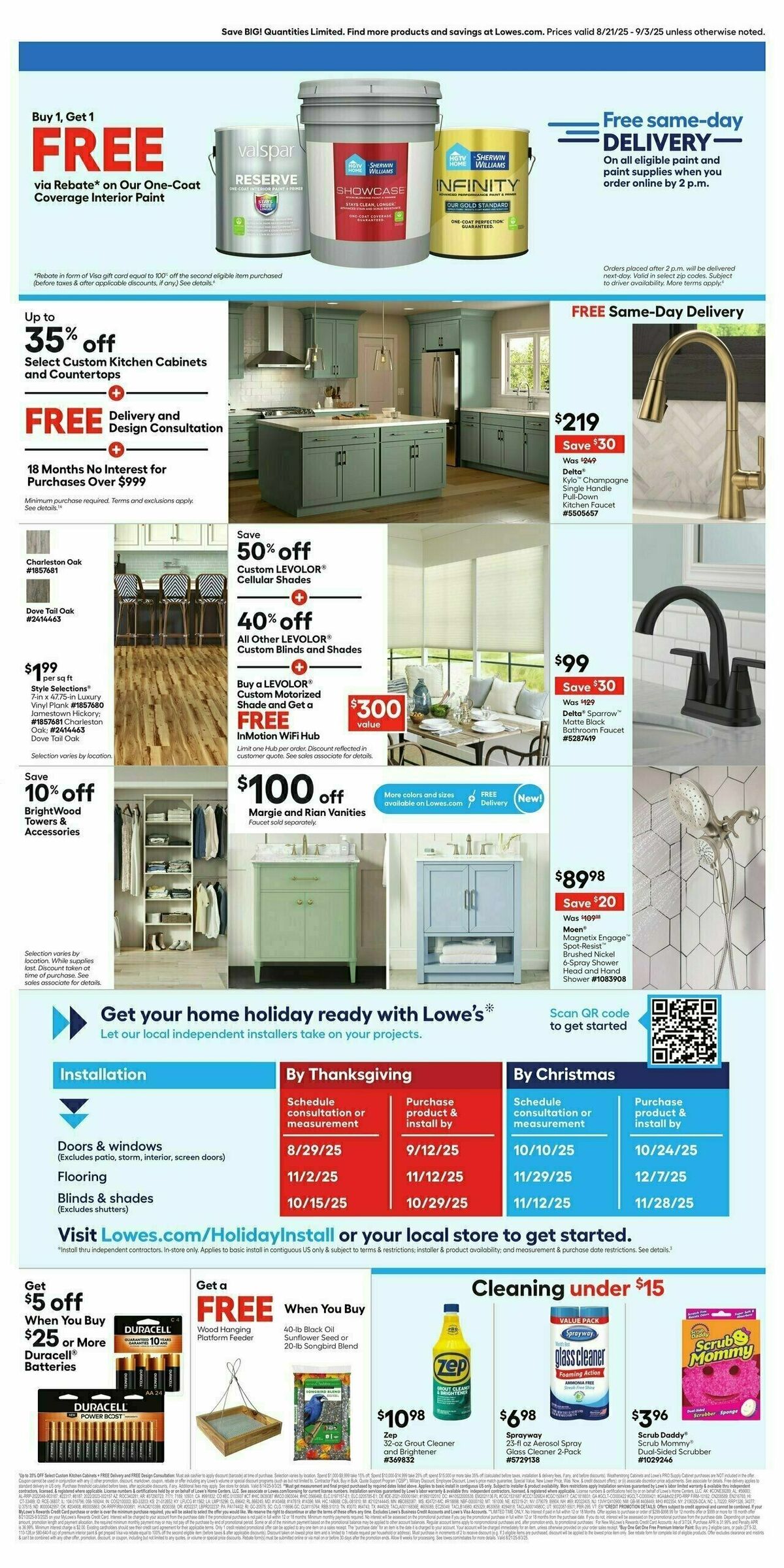 Lowe's Weekly Ad from August 28