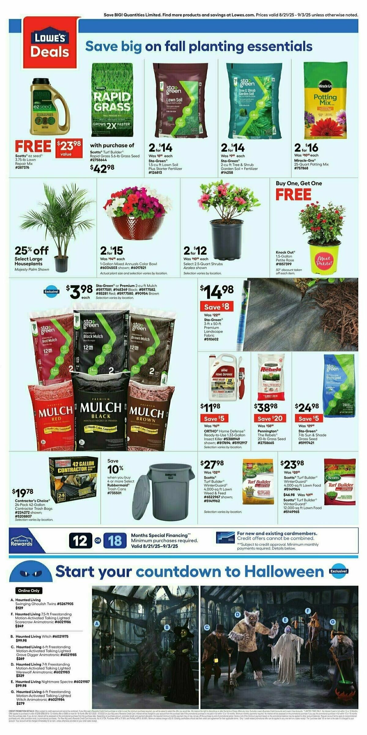 Lowe's Weekly Ad from August 28