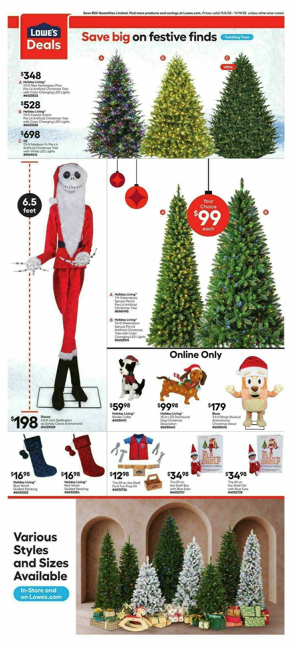 Lowe's Weekly Ad from November 6