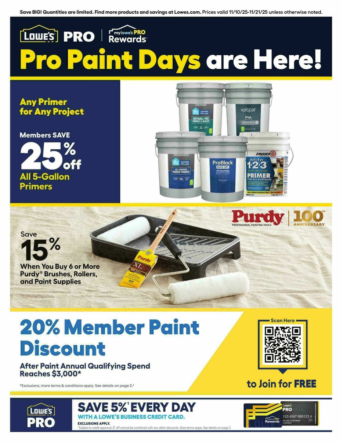 Lowe's Weekly Ad from November 10
