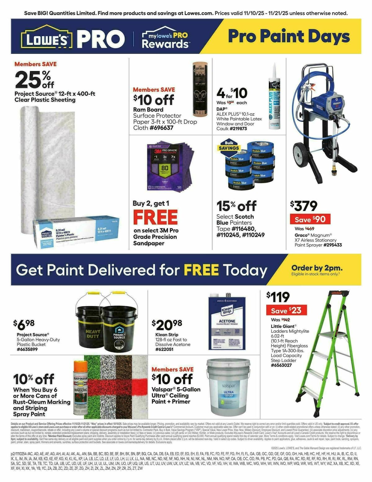 Lowe's Weekly Ad from November 10