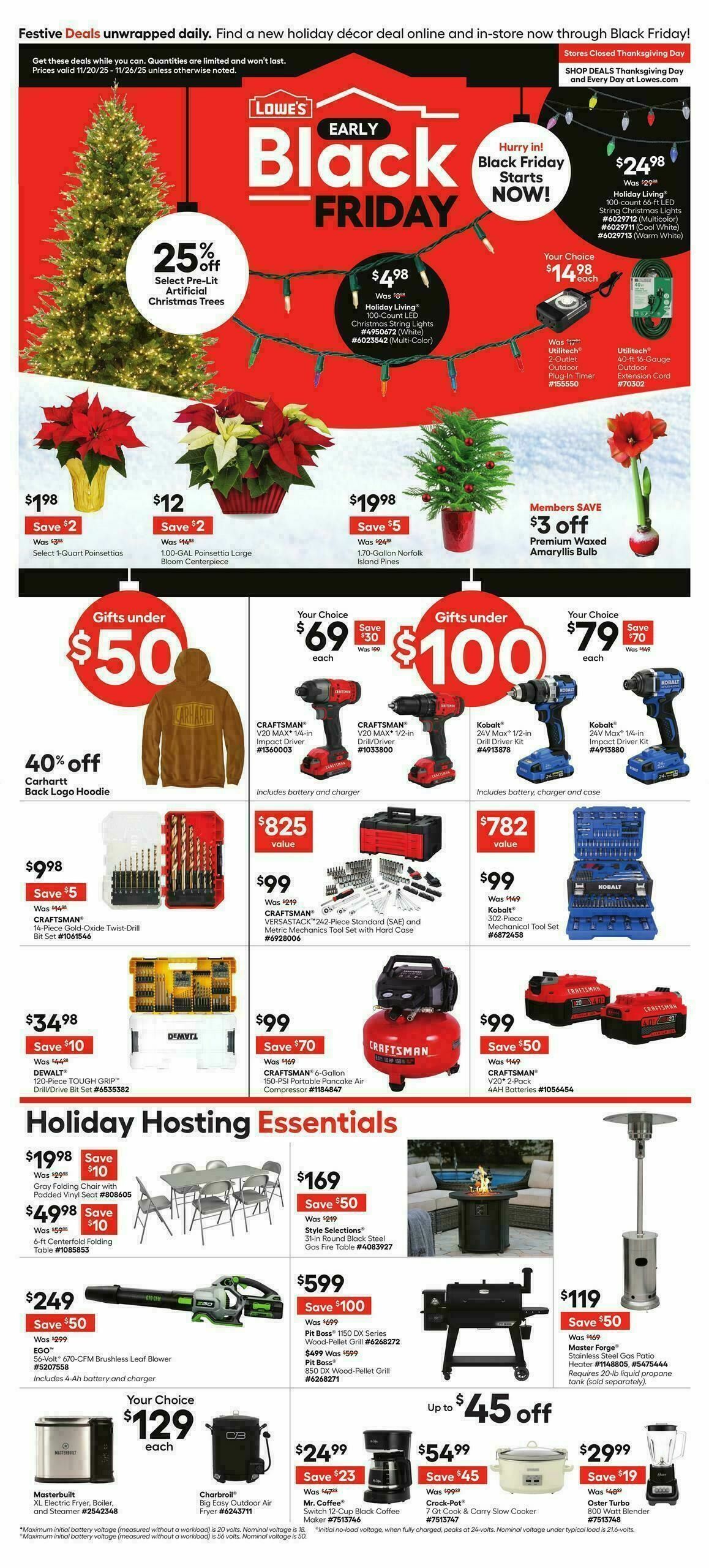 Lowe's Weekly Ad from November 20