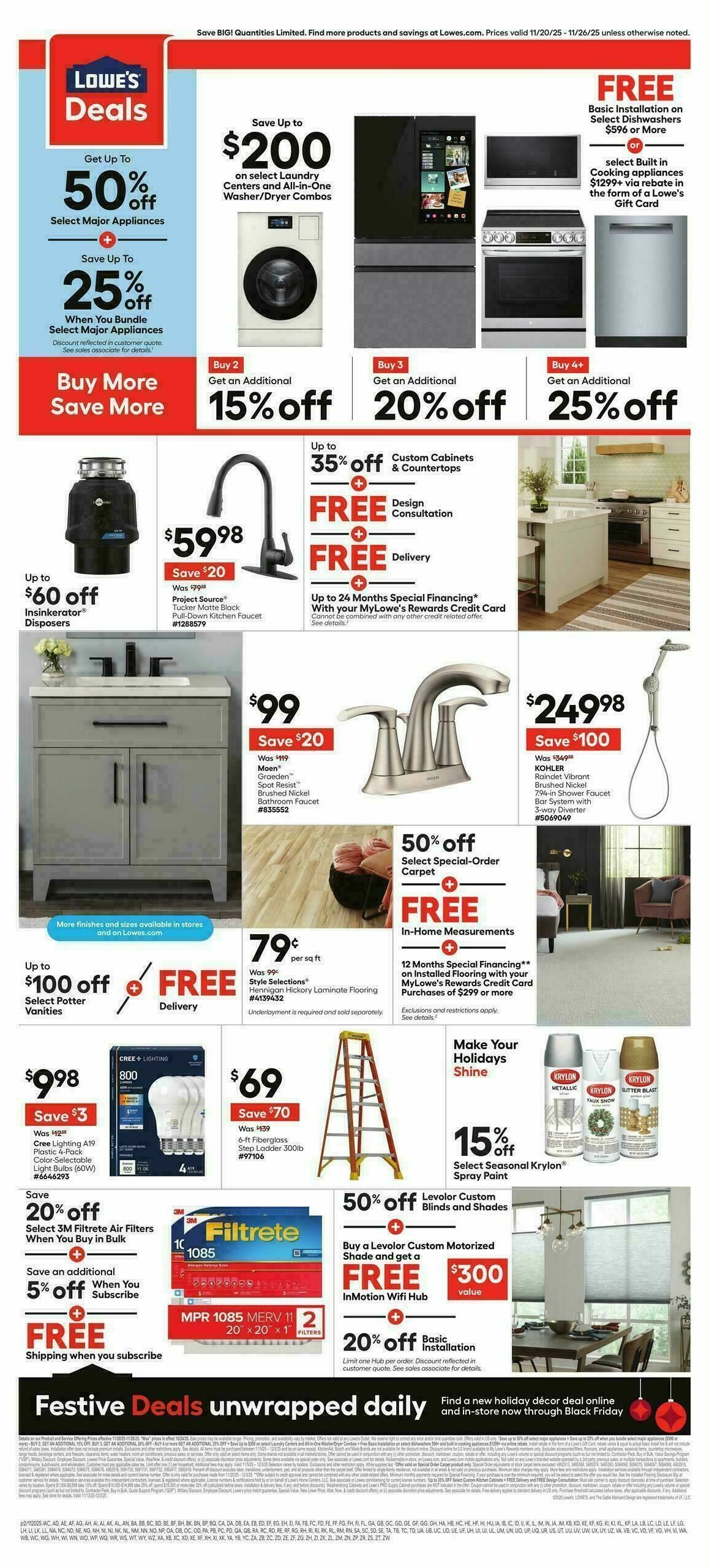 Lowe's Weekly Ad from November 20
