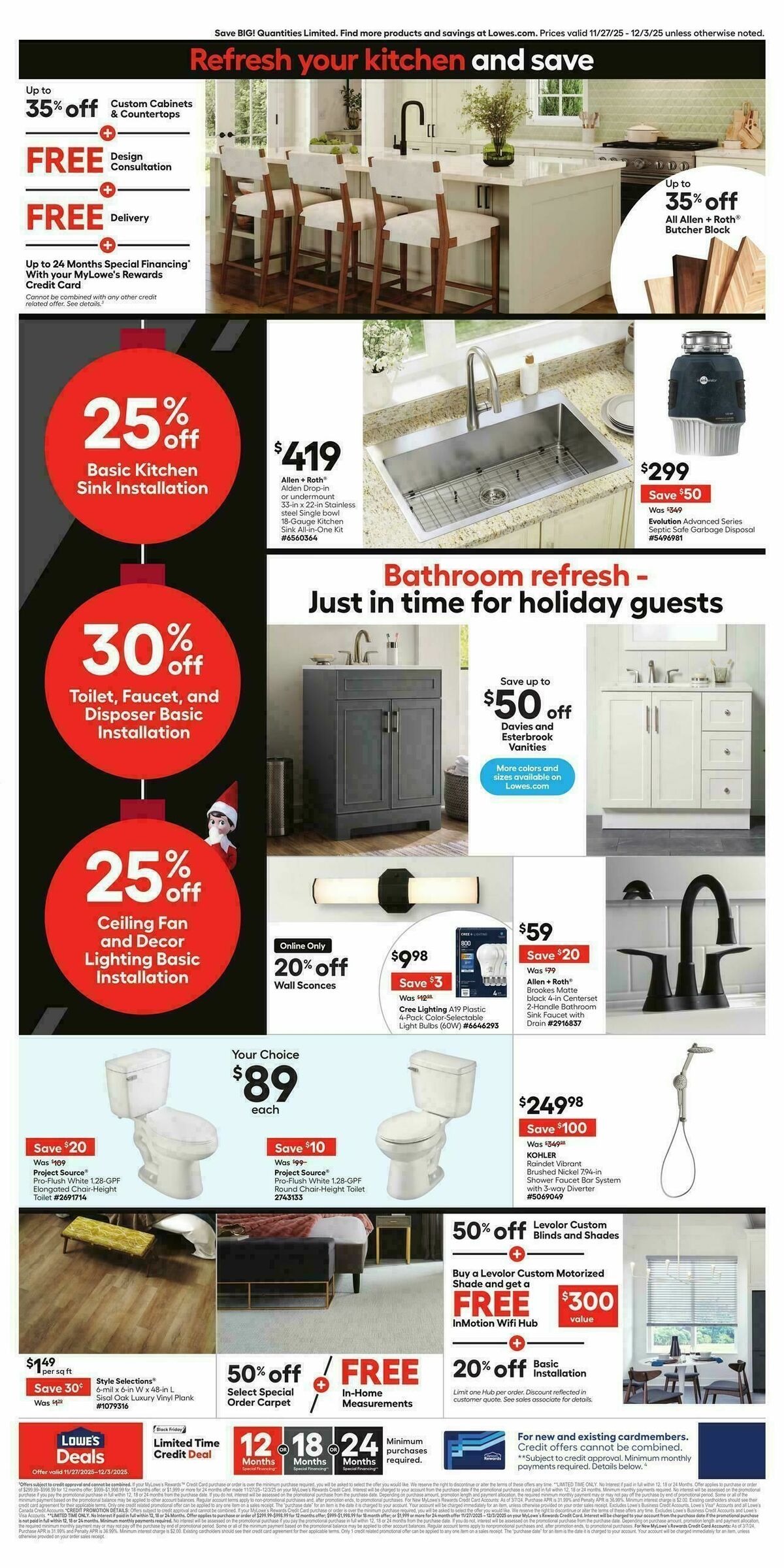 Lowe's Weekly Ad from November 27