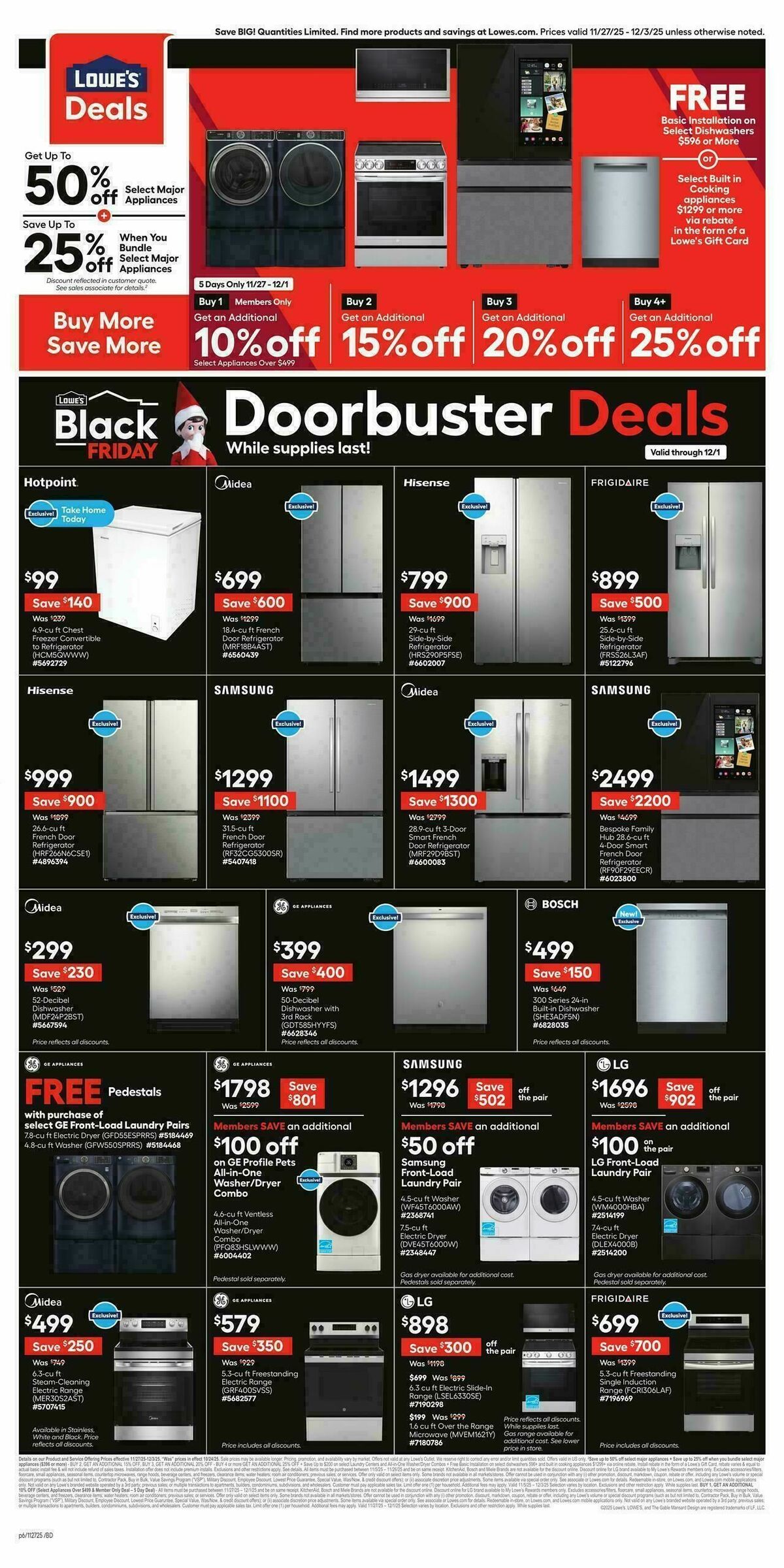 Lowe's Weekly Ad from November 27