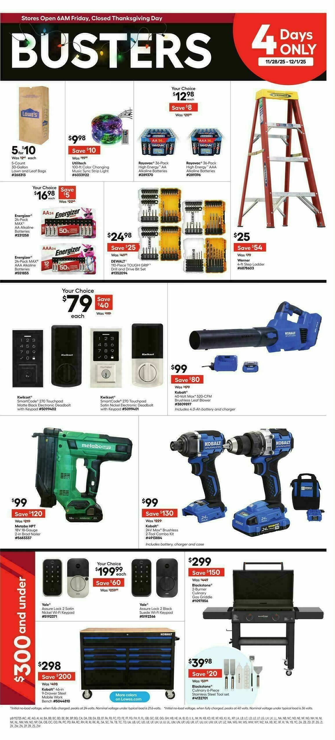 Lowe's Weekly Ad from November 27