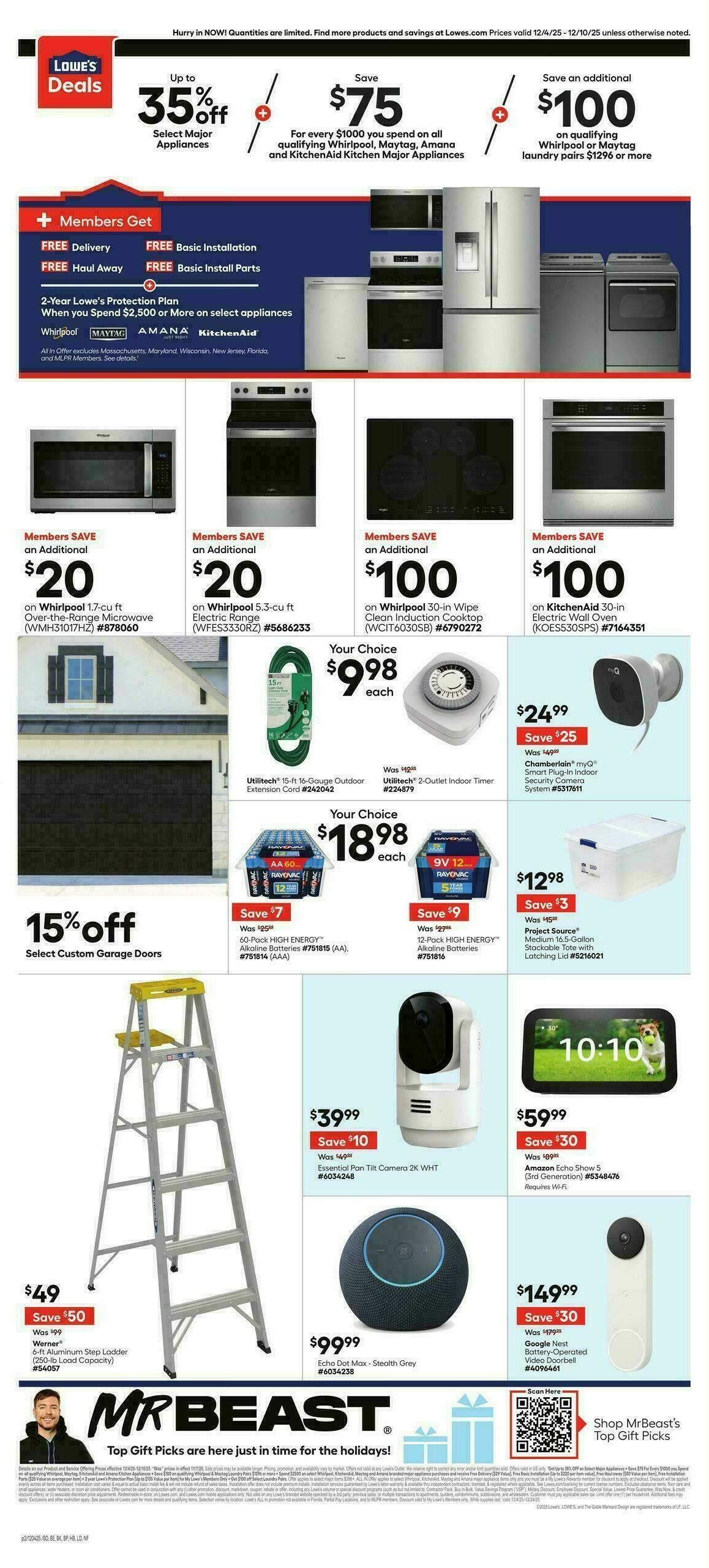 Lowe's Weekly Ad from December 4
