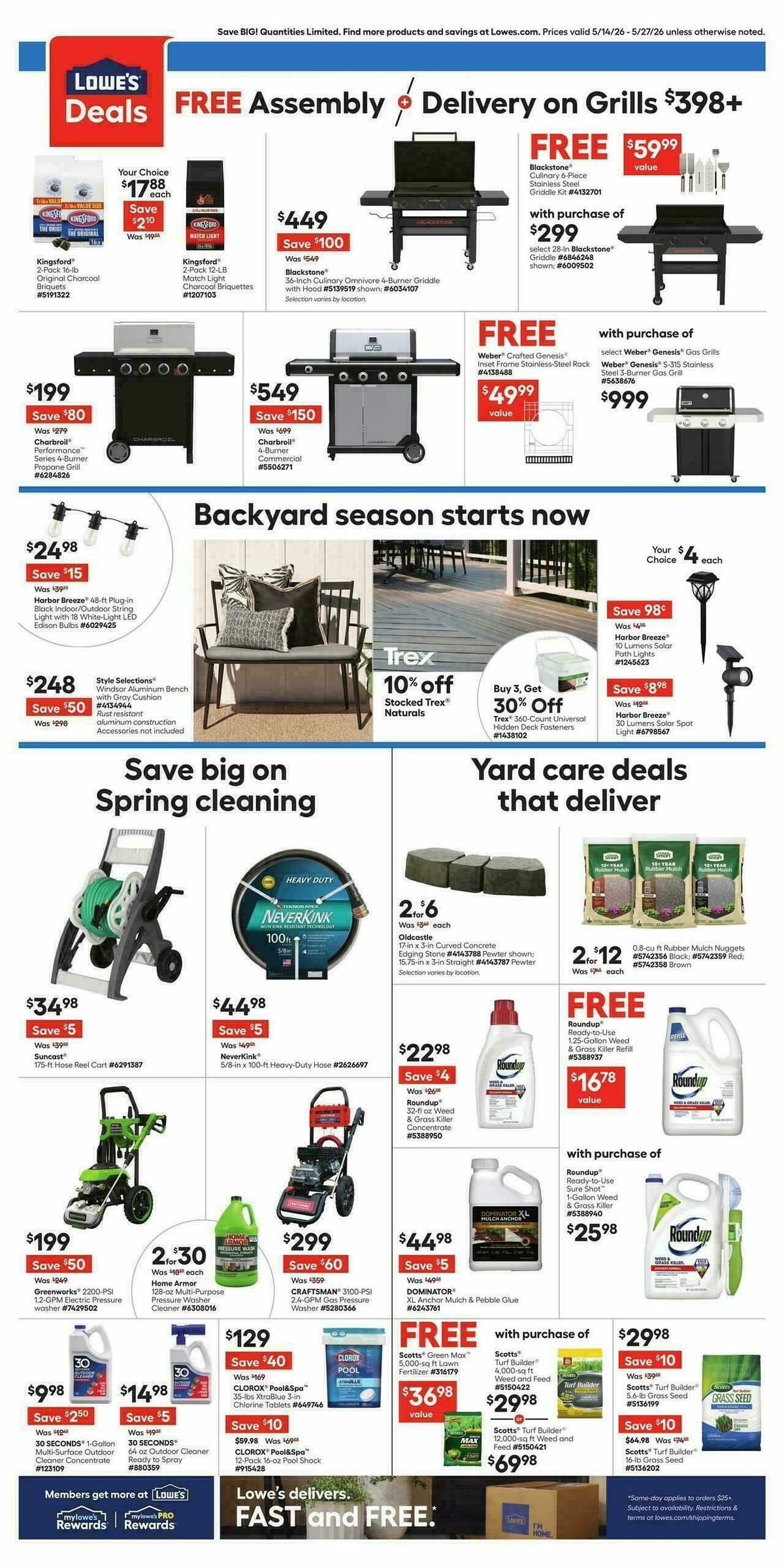 Lowe's Weekly Ad from May 14