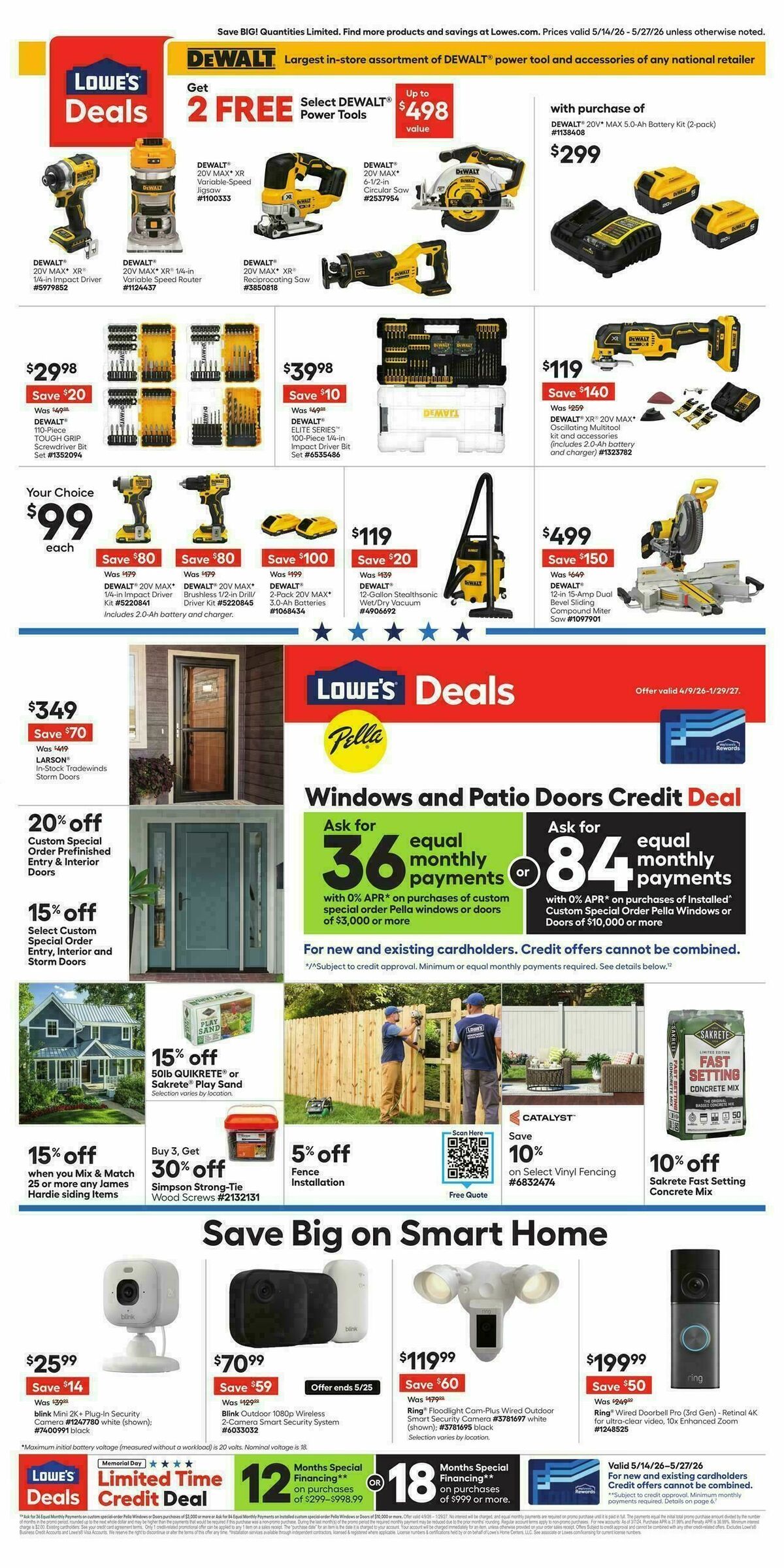 Lowe's Weekly Ad from May 14