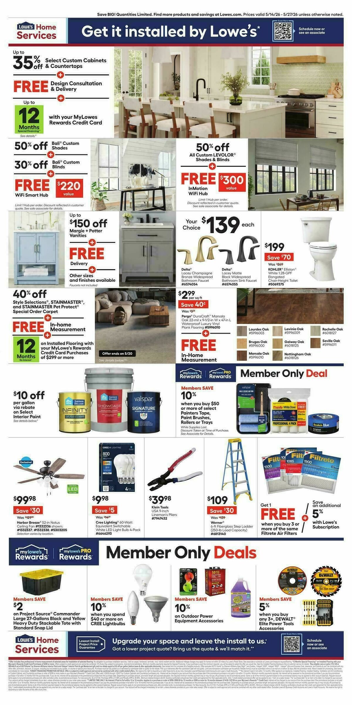 Lowe's Weekly Ad from May 14
