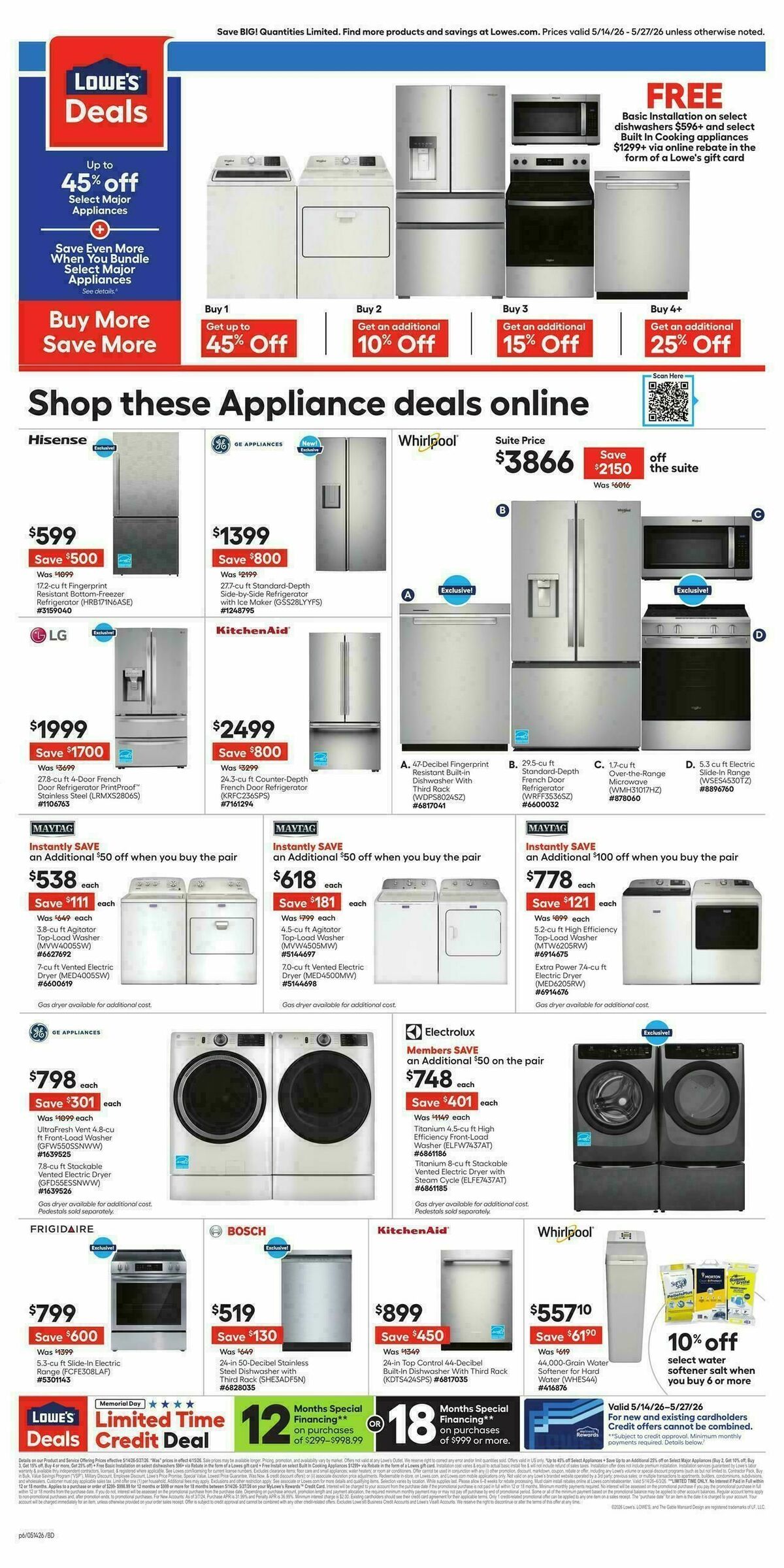 Lowe's Weekly Ad from May 14