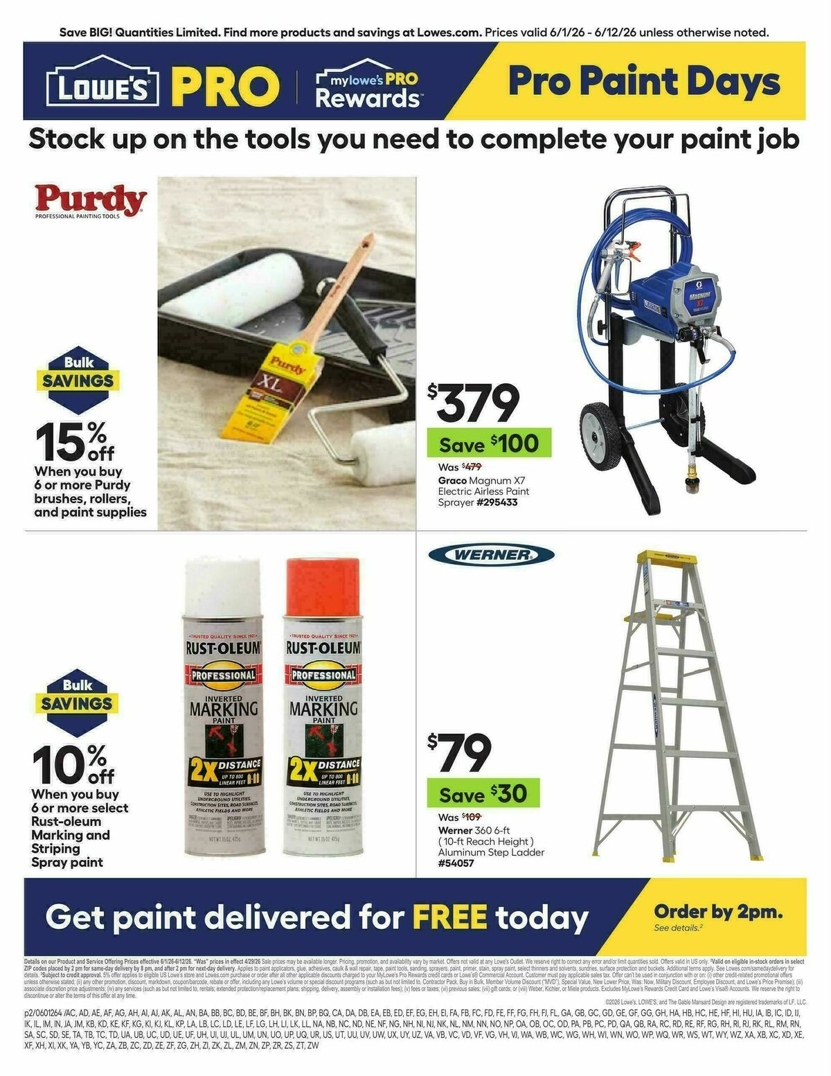 Lowe's Pro Ad Weekly Ad from June 1