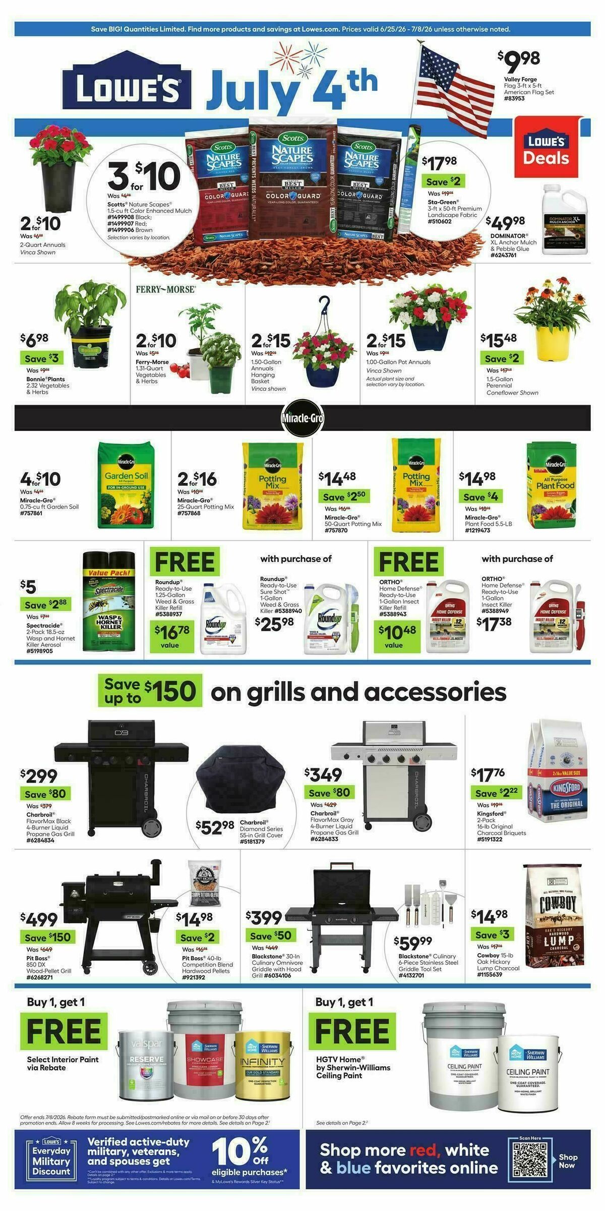 Lowe's Weekly Ad from June 25