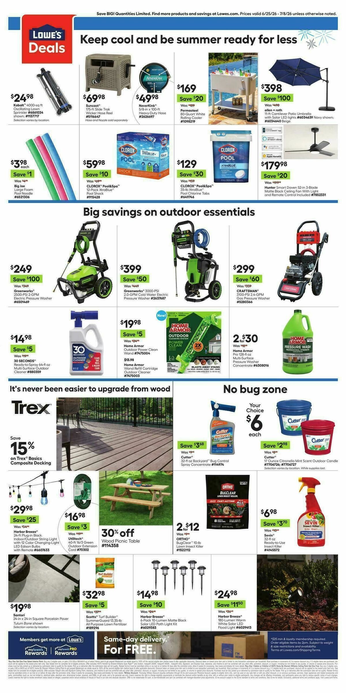 Lowe's Weekly Ad from June 25