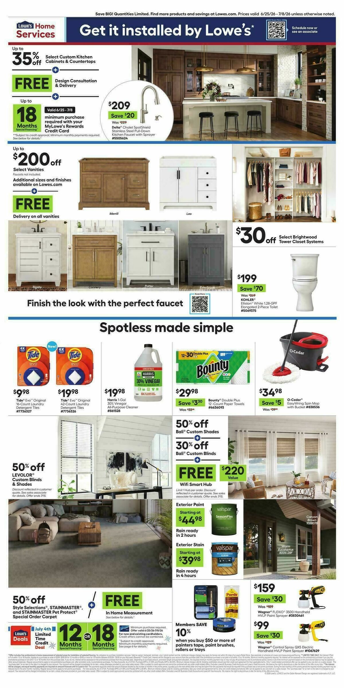 Lowe's Weekly Ad from June 25