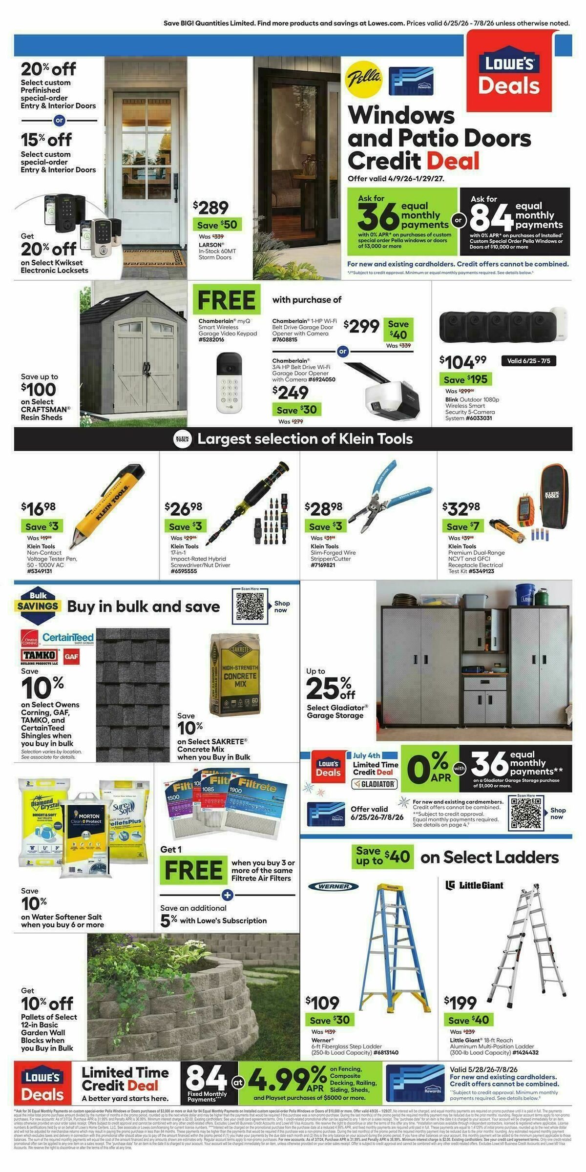 Lowe's Weekly Ad from June 25
