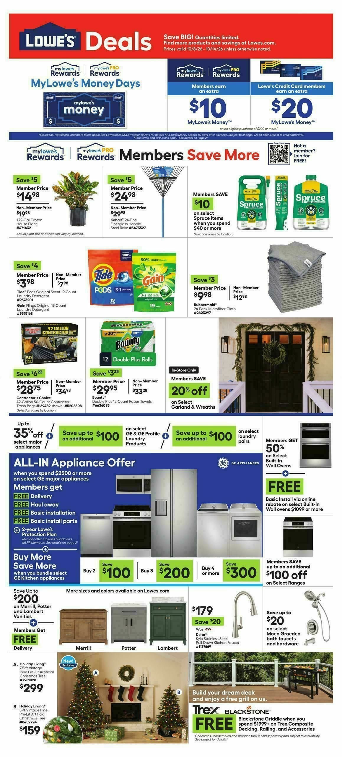Lowe's Weekly Ad from October 8