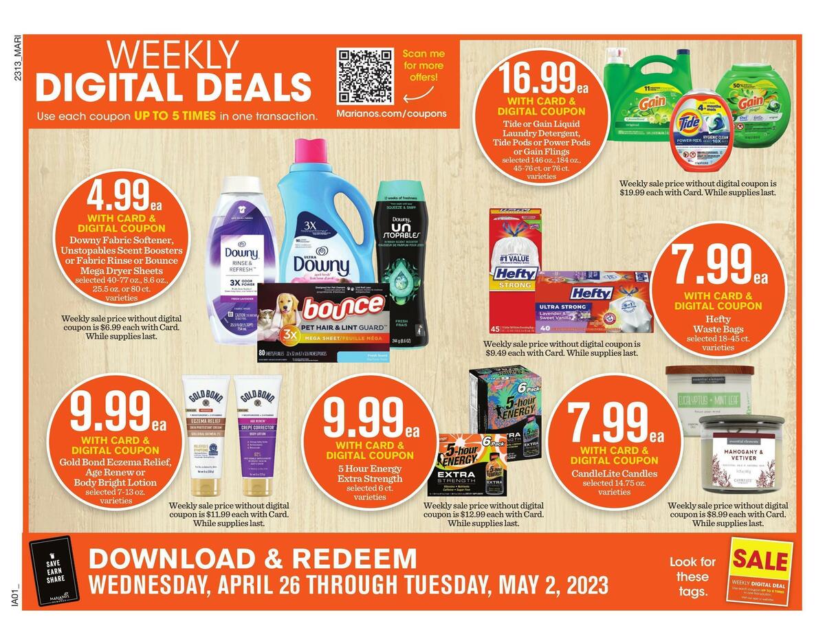 Mariano's Weekly Ad from April 26