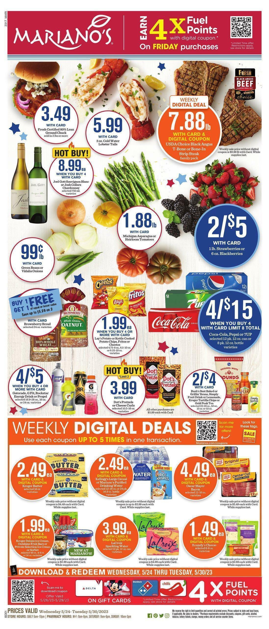 Mariano's Weekly Ad from May 24