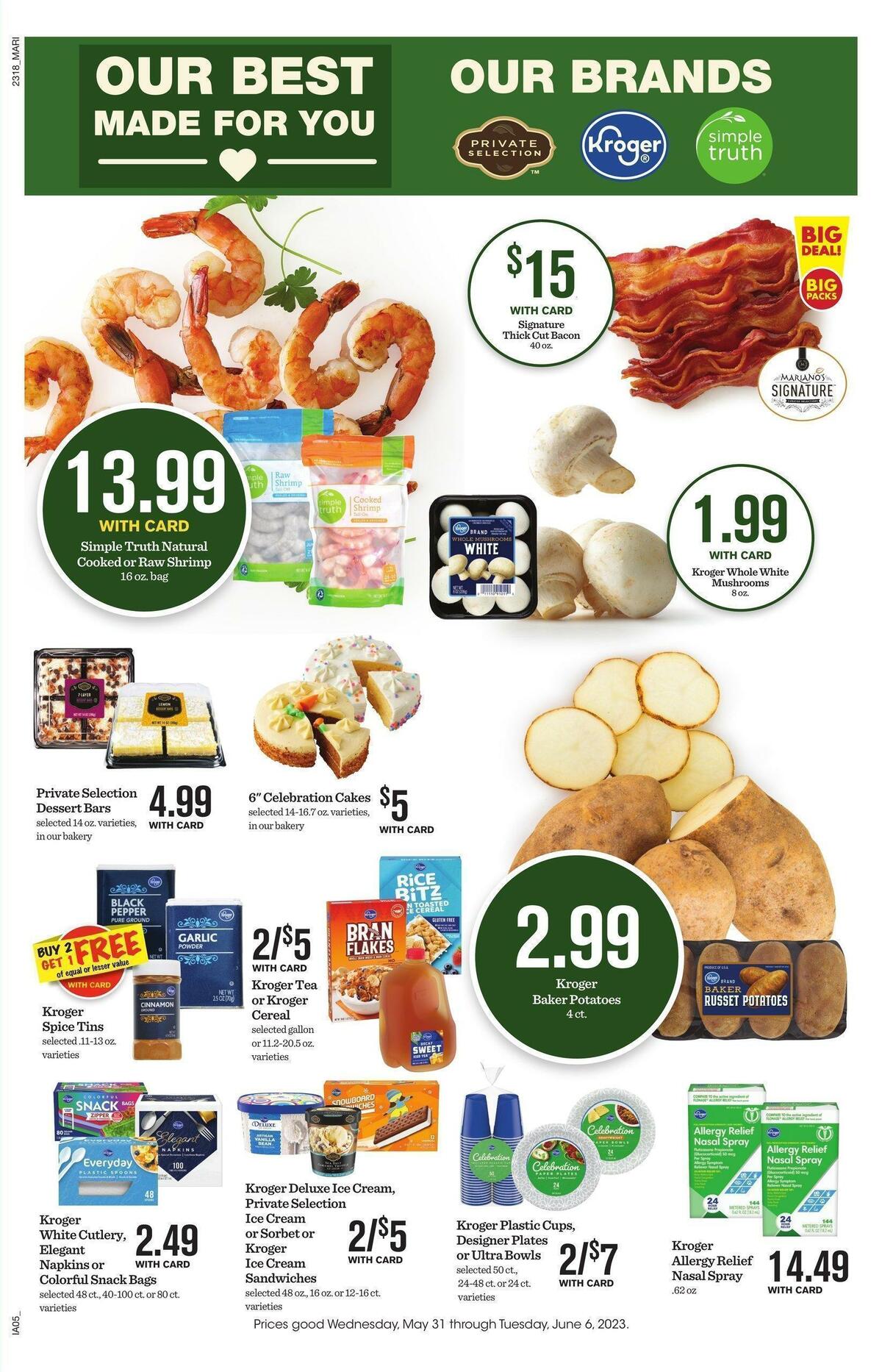 Mariano's Weekly Ad from May 31