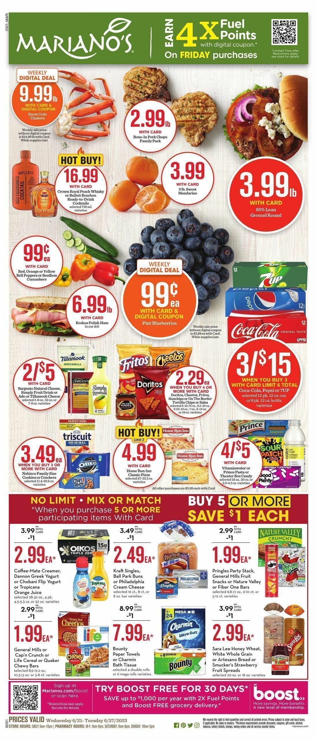 Mariano's Weekly Ad from June 21