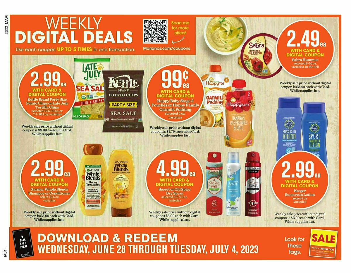 Mariano's Weekly Ad from June 28