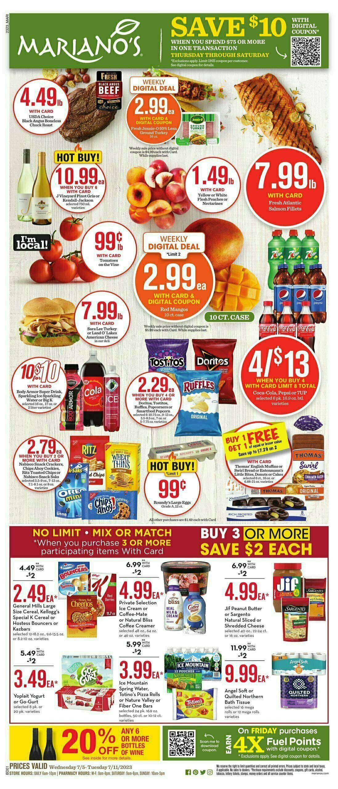 Mariano's Weekly Ad from July 5