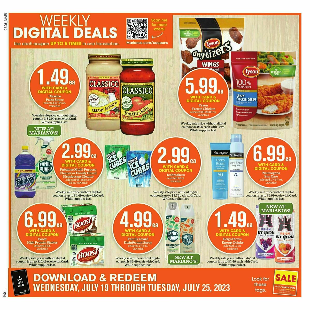 Mariano's Weekly Ad from July 19