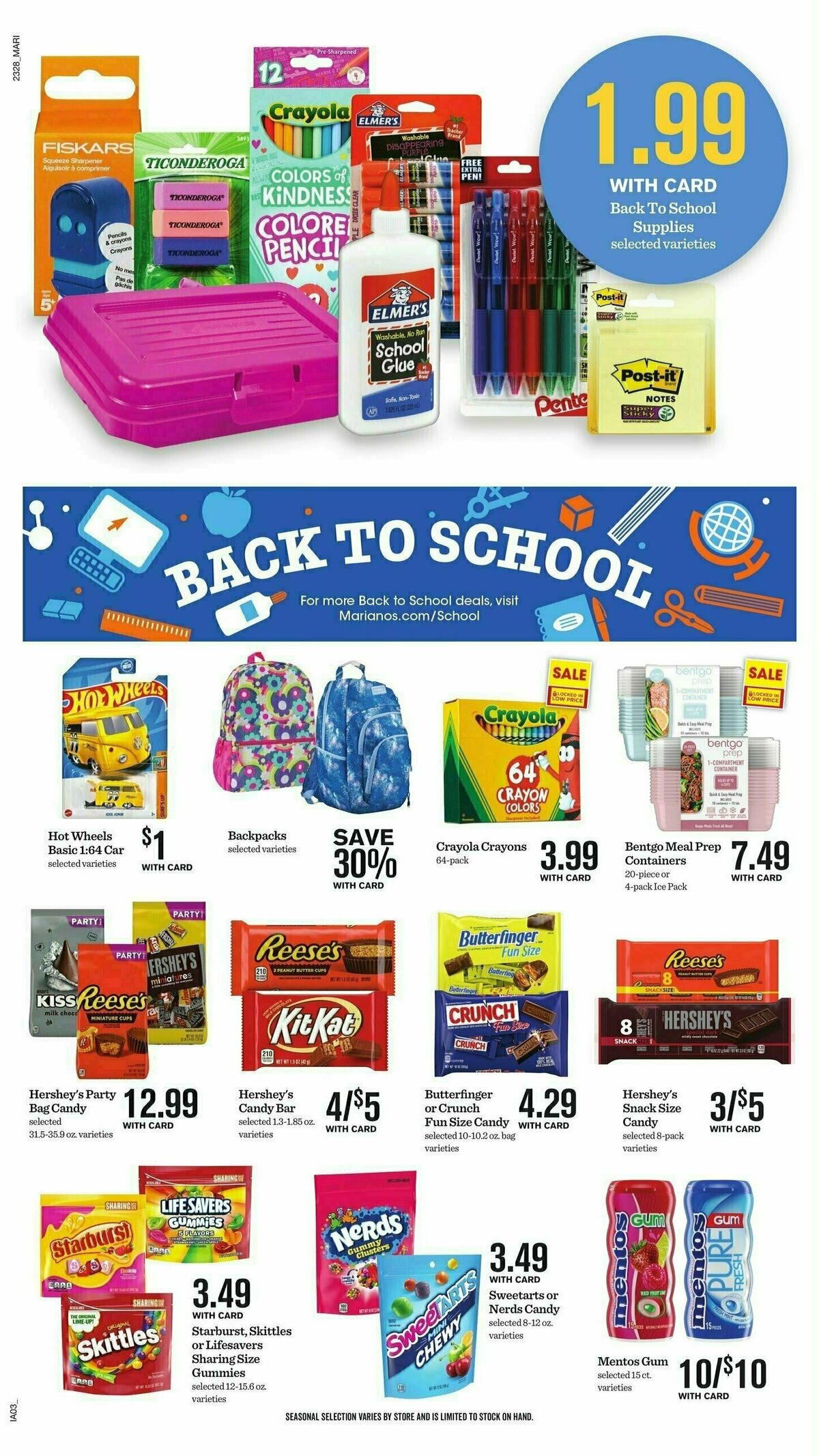 Mariano's Weekly Ad from August 9