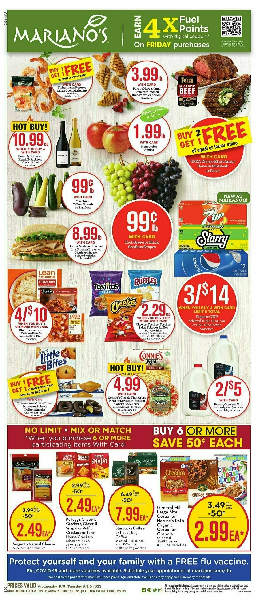 Mariano's Weekly Ad from September 6
