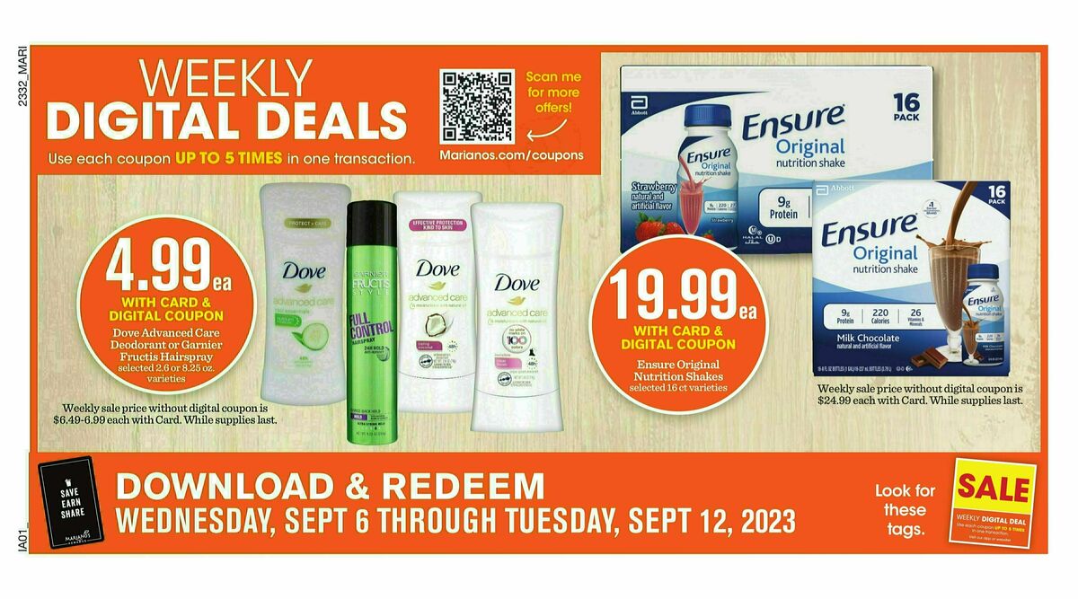 Mariano's Weekly Ad from September 6