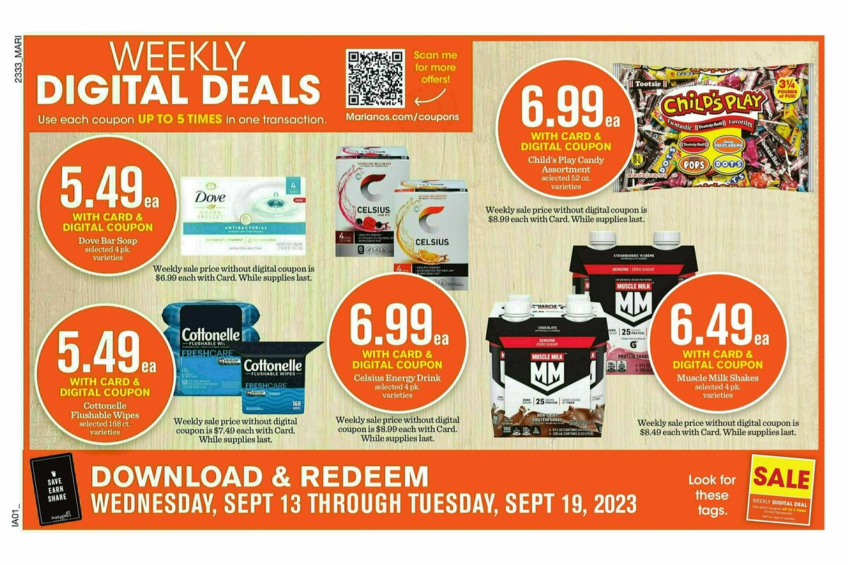 Mariano's Weekly Ad from September 13