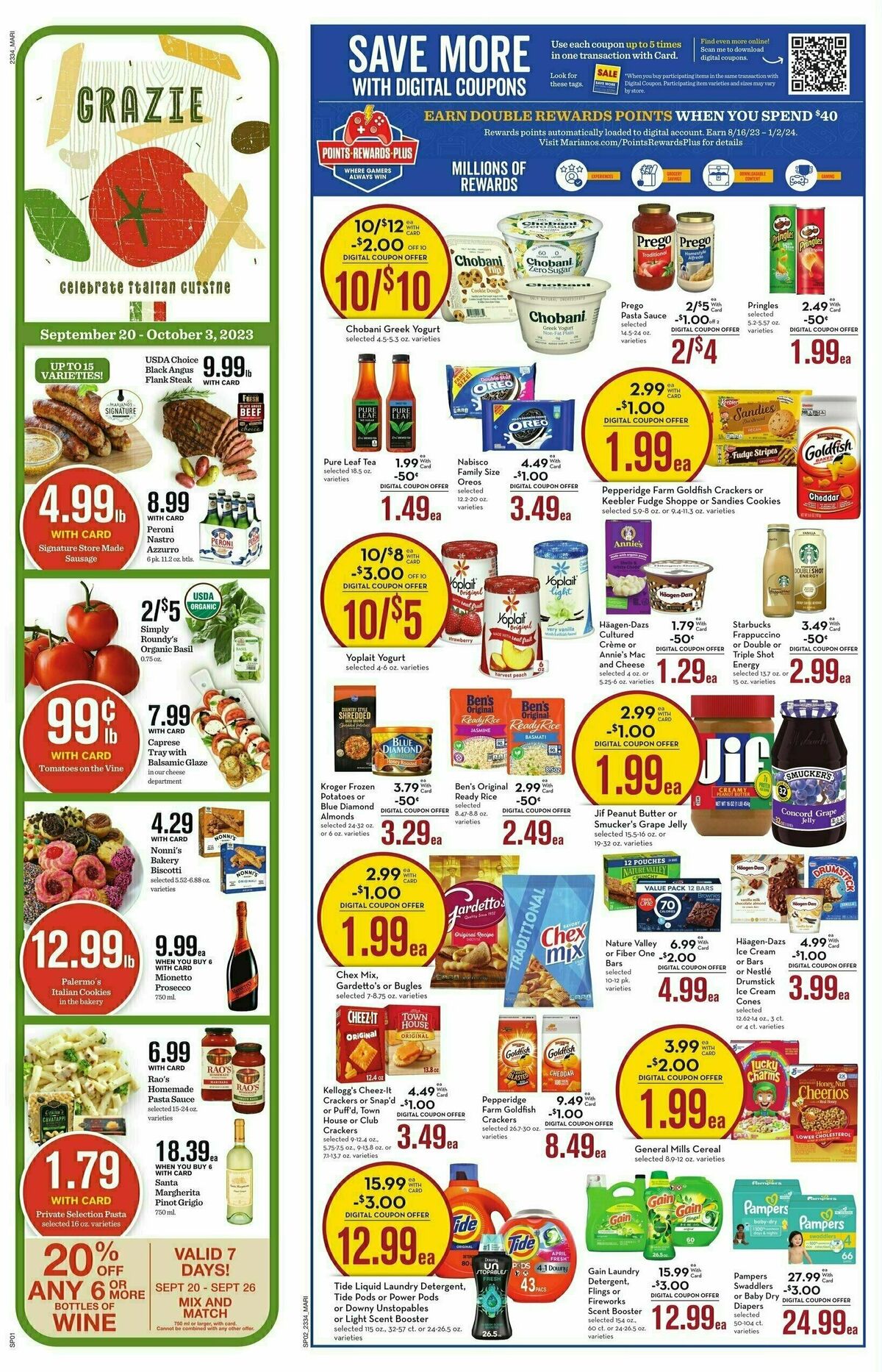 Mariano's Weekly Ad from September 20