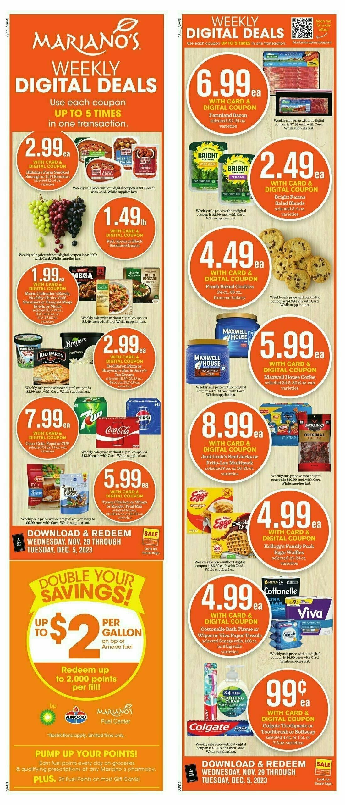 Mariano's Weekly Ad from November 29