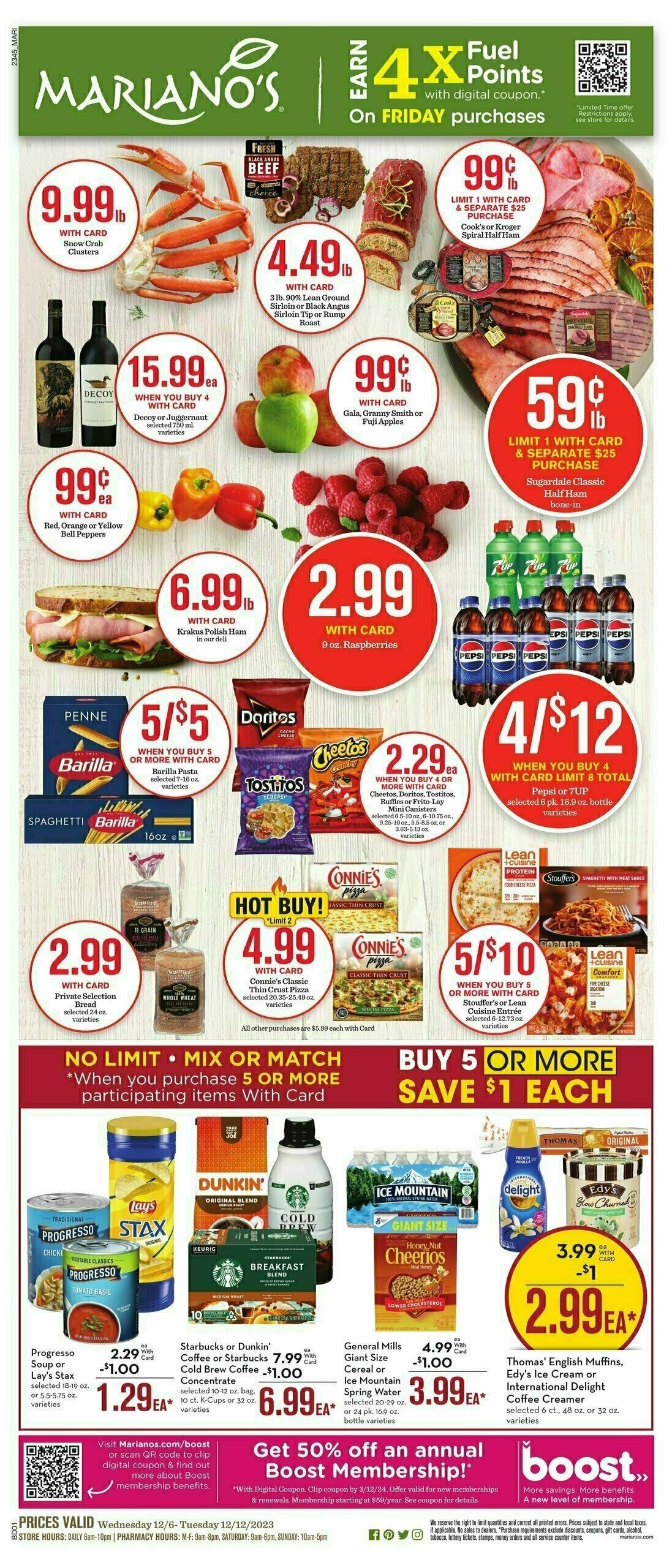 Mariano's Weekly Ad from December 6