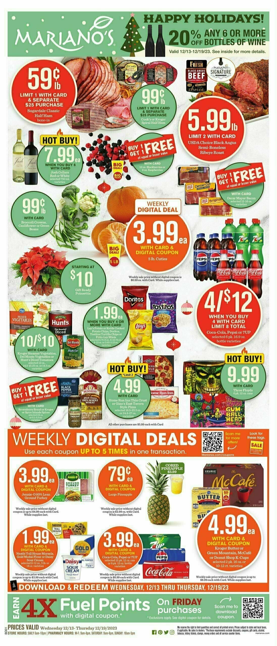 Mariano's Weekly Ad from December 13