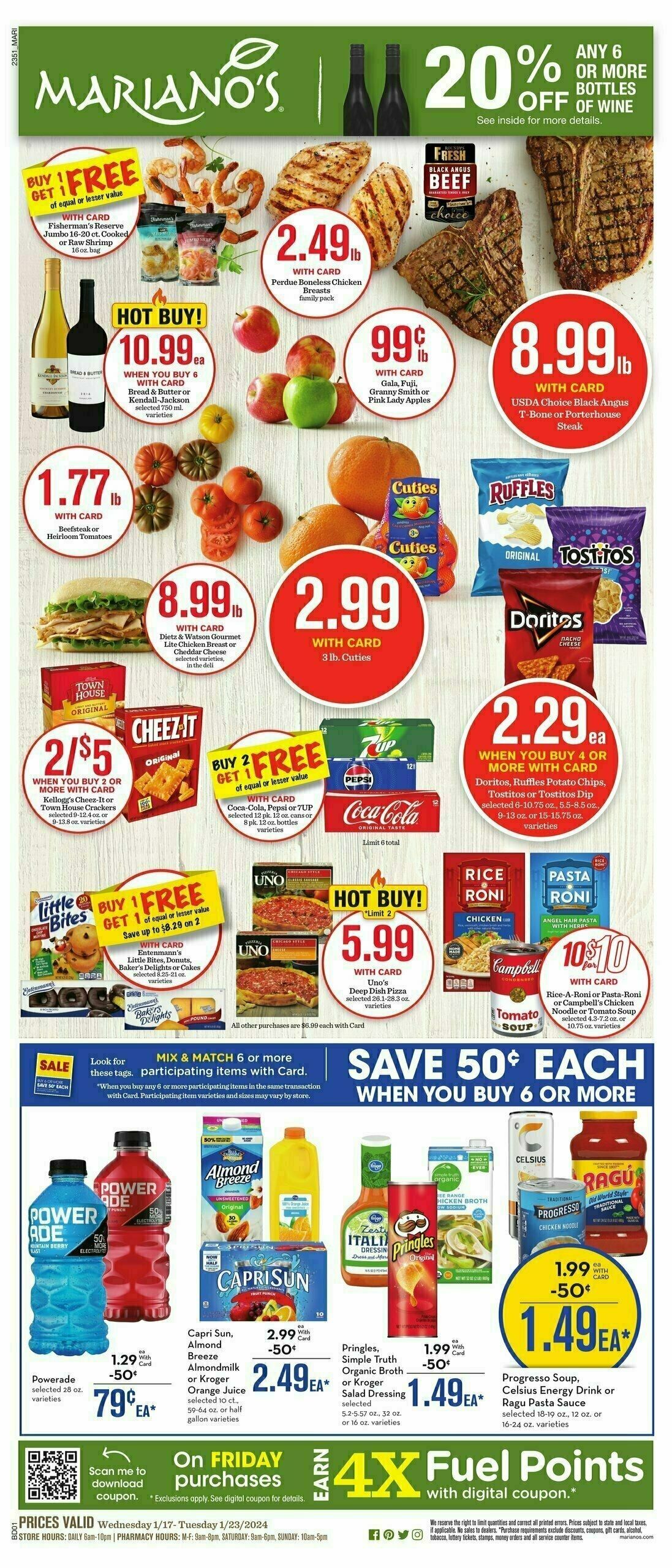 Mariano's Weekly Ad from January 17