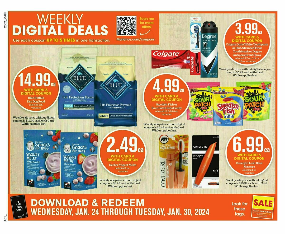 Mariano's Weekly Ad from January 24