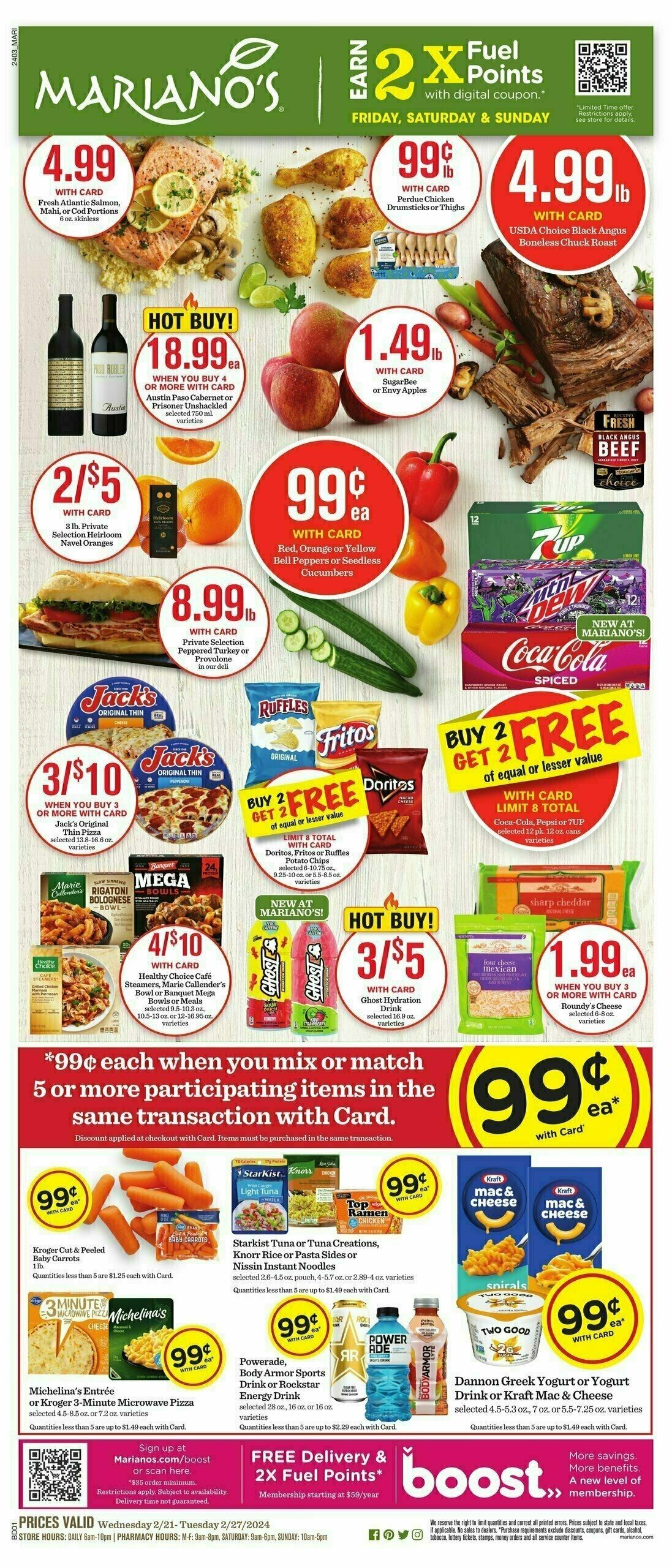 Mariano's Weekly Ad from February 21