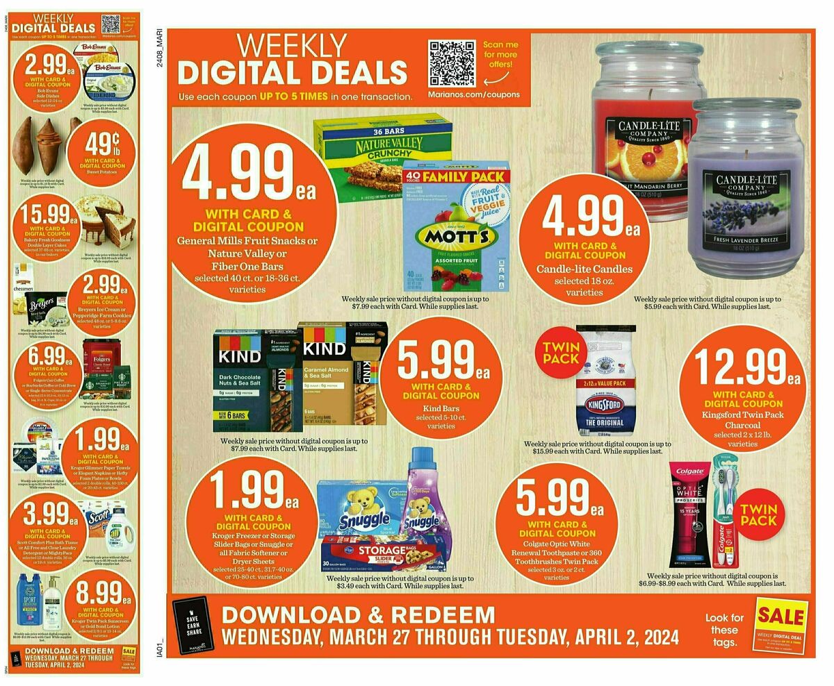 Mariano's Weekly Ad from March 27