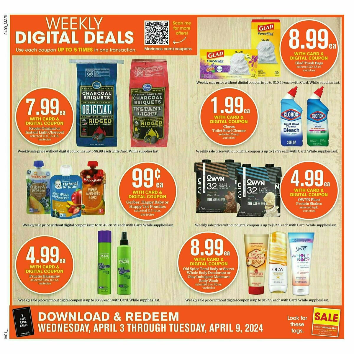Mariano's Weekly Ad from April 3