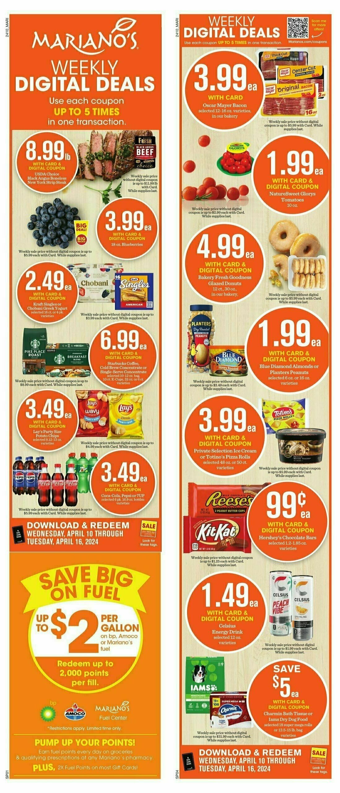 Mariano's Weekly Ad from April 10